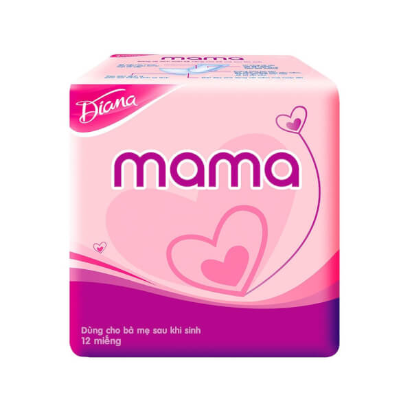 HCM Băng vệ sinh Diana Mama cho mẹ sau sinh 12 miếng