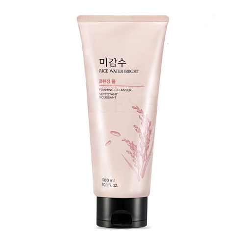 Sữa rửa mặt làm sáng da THEFACESHOP RICE WATER BRIGHT CLEANSING FOAM 300ML