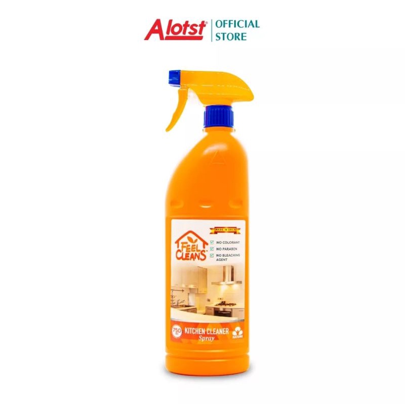 Nước lau xịt bếp Feelcleans 750ml