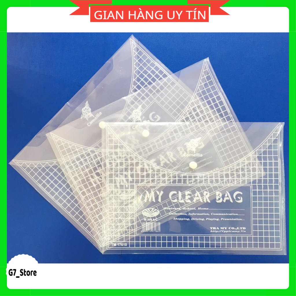 20 chiếc túi đựng tài liệu,túi my clear bag,túi 1 khuy