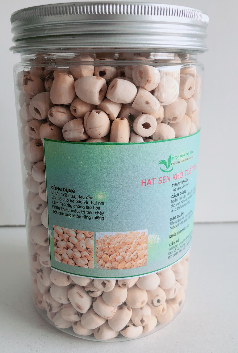 1kg Hạt sen sấy khô - Cao cấp