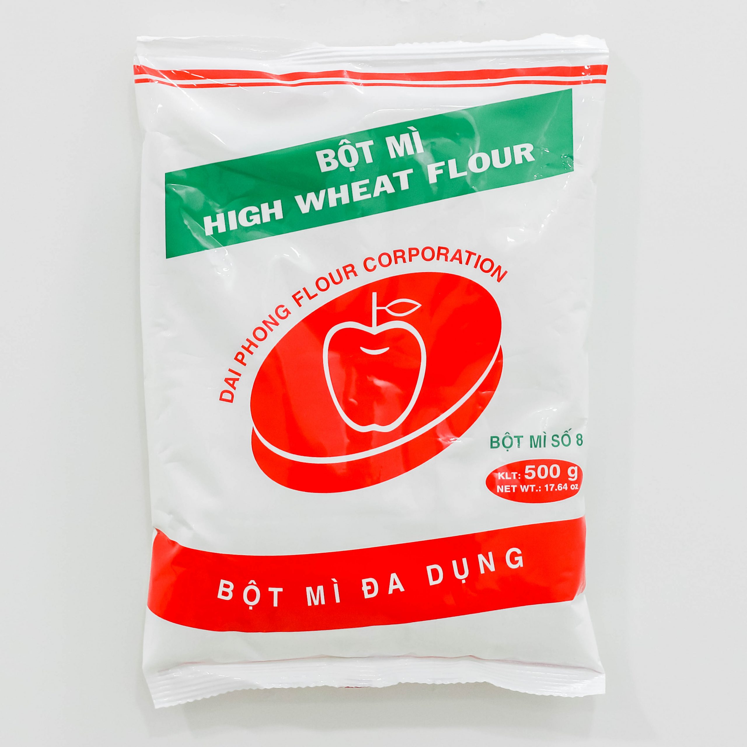 Bột mì đa dụng High Wheat Flour trái táo gói 500g