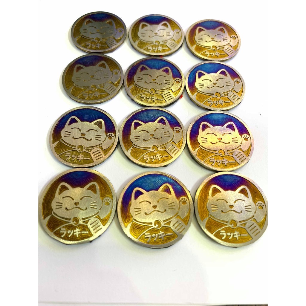 [HCM]1 cái Logo Titan Mèo Thần Tài