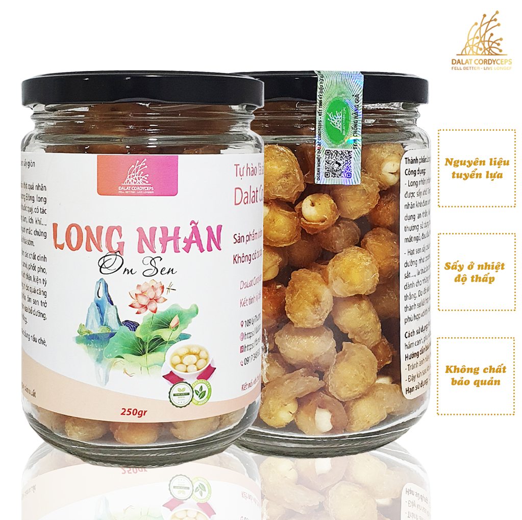 Long nhãn ôm sen - Dalat Cordyceps