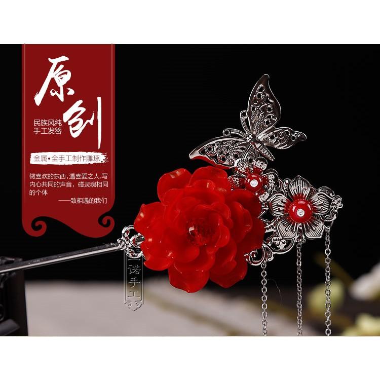 Trâm cổ trang đồ cổ trang trung quốc cổ phong cổ đại thiết kế độc đáo phong cách cổ trang cổ điển