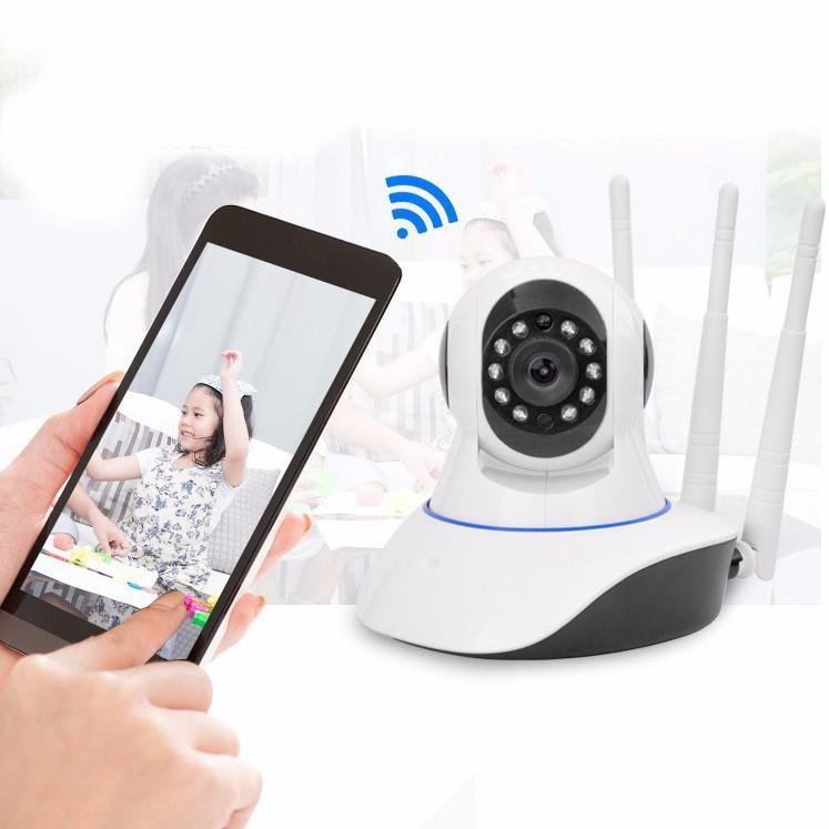 Camera An Ninh Chống Trộm Thông Minh , Camera Yoosee 3 Râu 1080p,Camera Không Dây Thông Minh Giá Rẻ Microphone tích hợp, tai nghe gắn ngoài ,Hỗ Trợ Báo Động Qua Điện Thoai Tai Nghe  , Bảo Hành 1 Đổi 1 Trong 12 Tháng