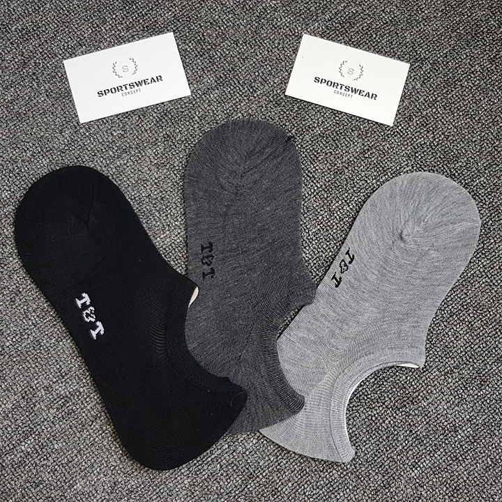 Bộ 5 đôi vớ tất lười trơn T&T Trịnh Trung Sportswear Concept thoải mái về mềm mịn