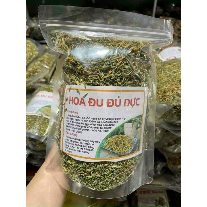 Hoa đu đủ đực khô tốt cho người ung thư, bông đu đủ đực sấy khô sạch sẽ