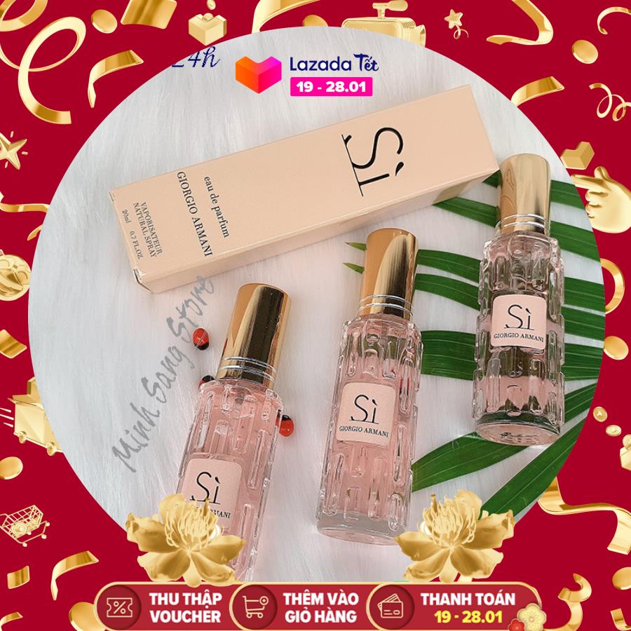 Combo 3 nước hoa nữ sì chiết pháp 20ml lưu 6-12h