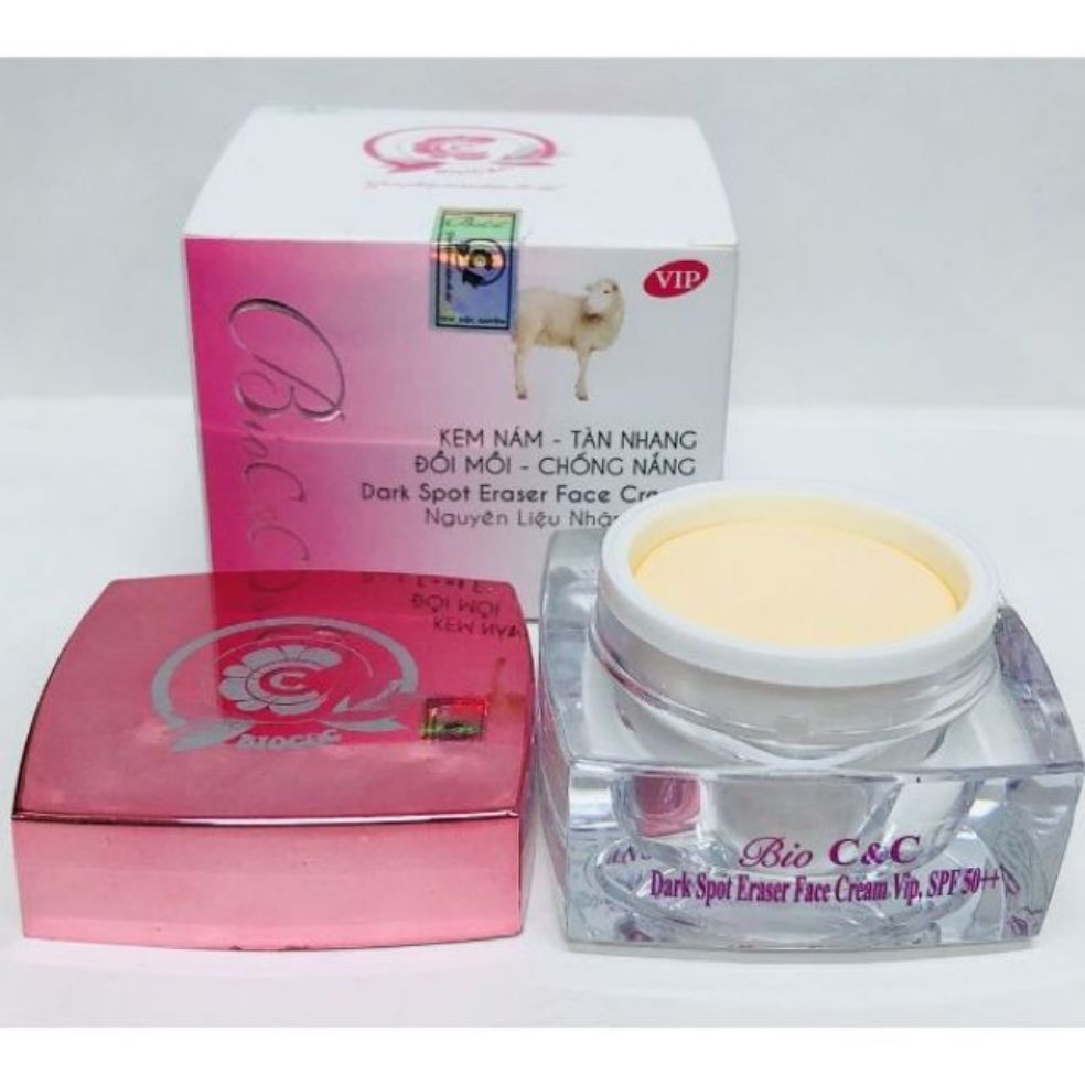 Kem Bioc&c Nám tàn nhang đồi mồi chống nắng vip 20g