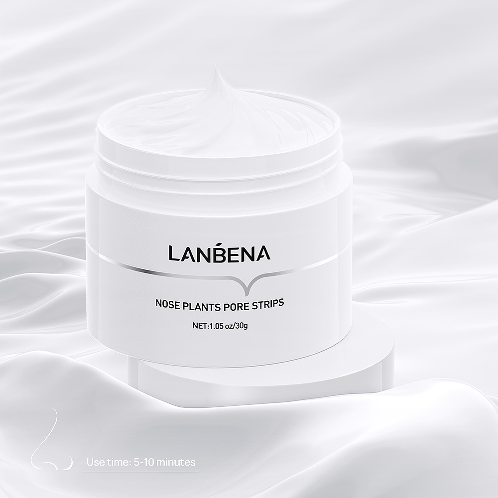 [HCM]LANBENA mặt nạ trắng mũi mask loại bỏ mụn đầu đen mụn mặt nạ đất  sét sẹo mụn mặt nạ mụn [Đi kèm với 60 tấm mặt nạ]