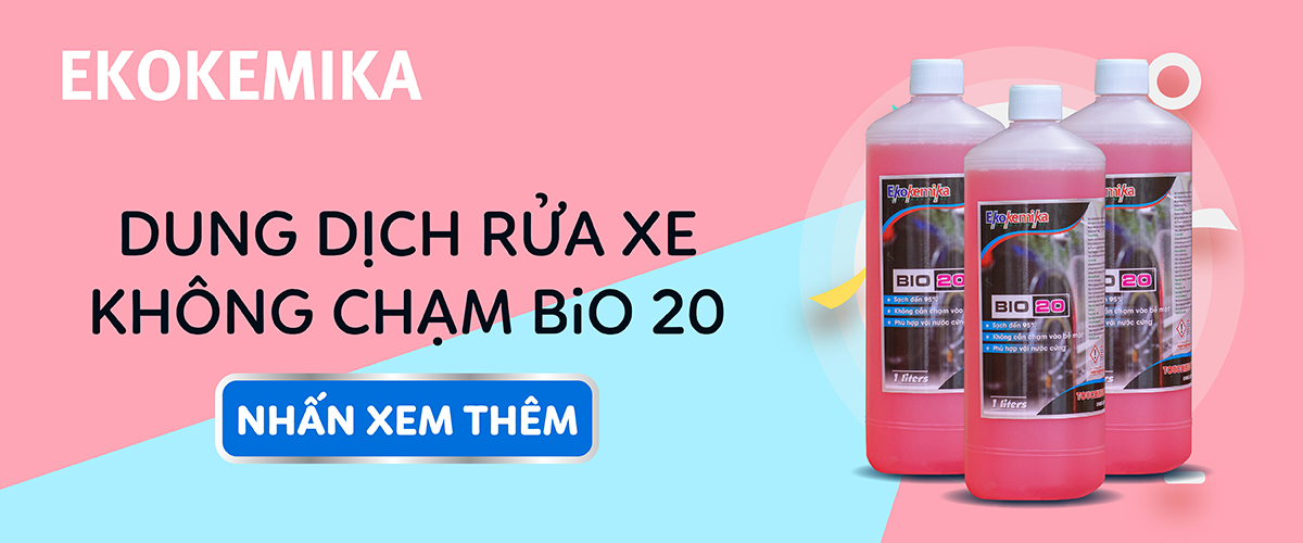 Nước rửa ô tô không chạm ekokemika italy bio 20-1l