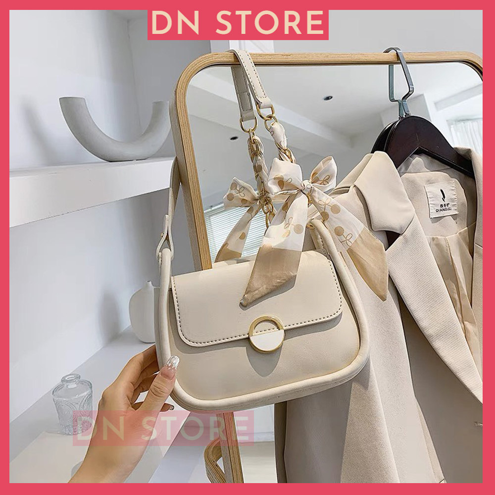 Túi xách nữ túi đeo chéo 2 bản dây đeo 4 màu hot - túi đeo chéo phong cách hàn quốc, túi xách quảng châu cao cấp