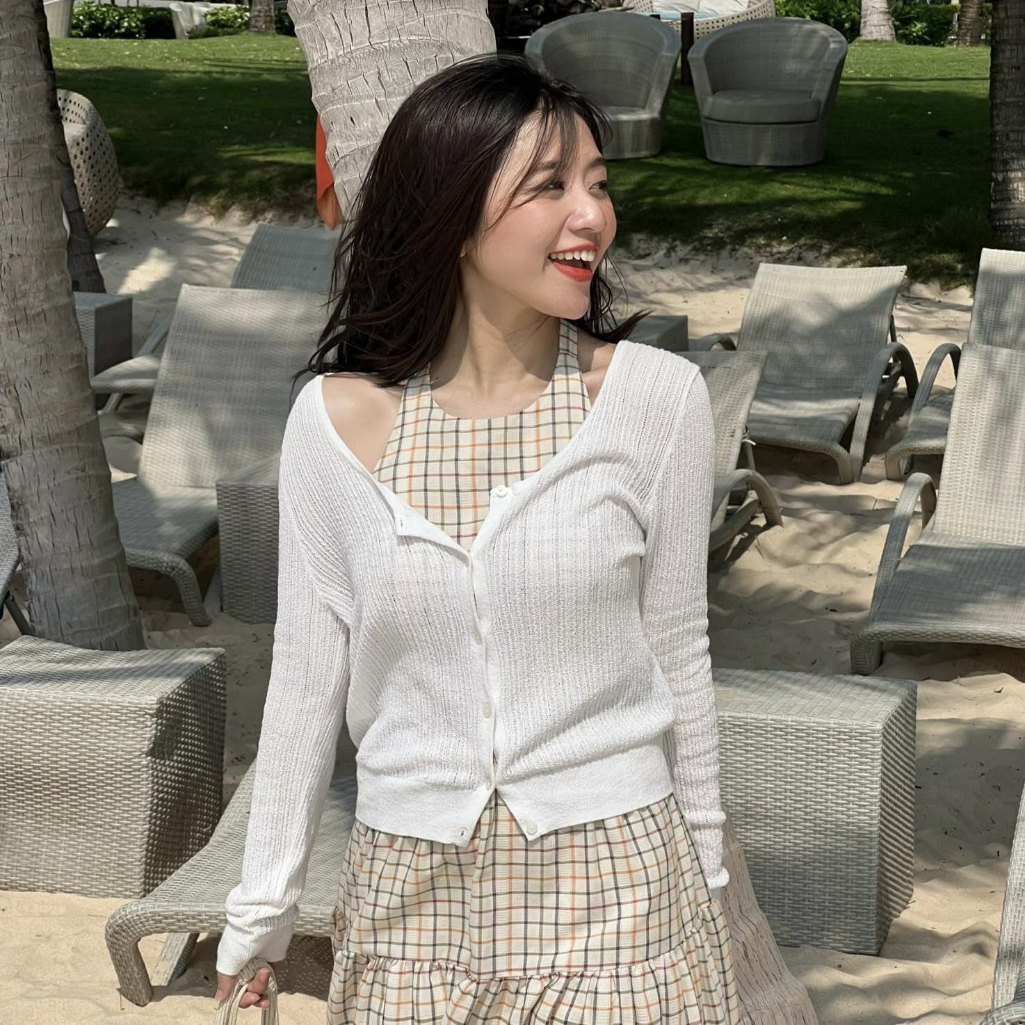 Karin cardigan - áo khoác dệt kim mỏng