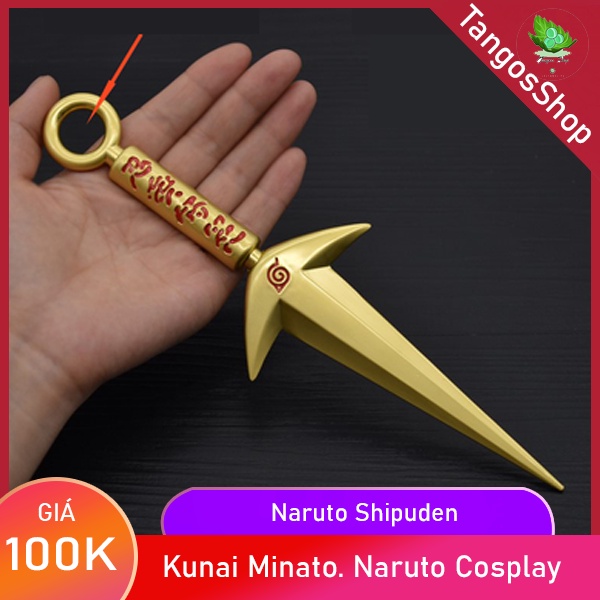 Combo Kunai Dài Băng Trán Shuriken Naruto . Đồ Chơi Mô Hình Kunai Nhựa Anime Naruto Chiều Dài 27cm