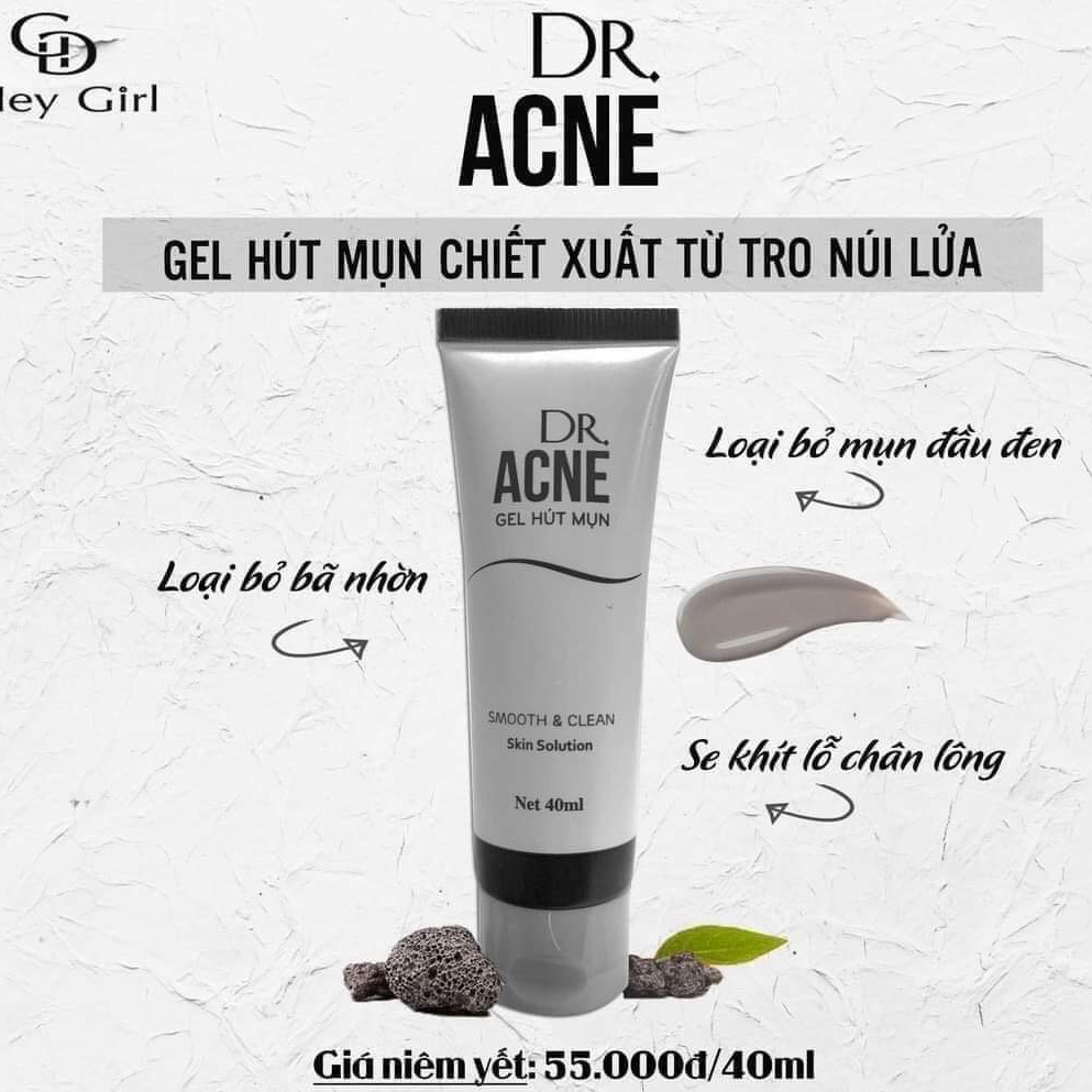 Gel hút mụn đầu đen, mụn cám