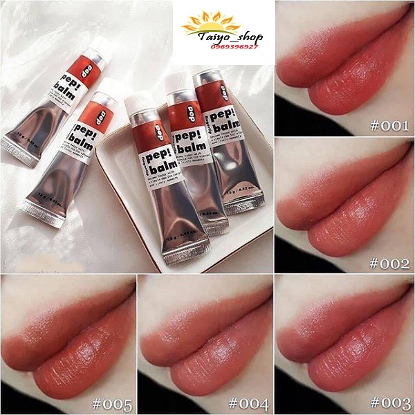 [HCM]Son Dưỡng Môi Có Màu Má Hồng Im Meme Pep! Balm 15g