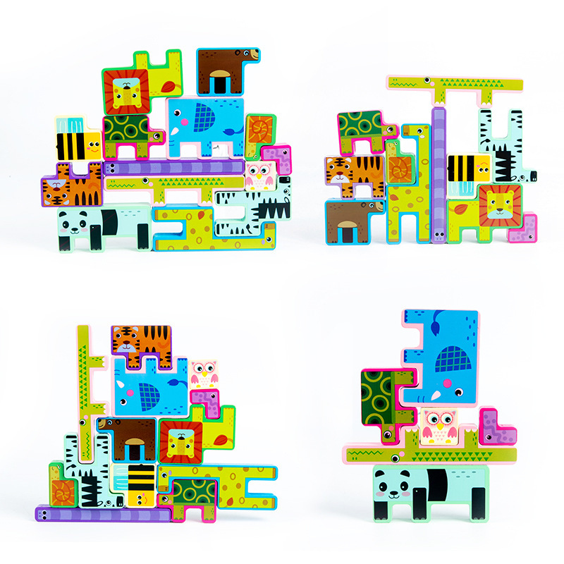 Đồ chơi trẻ em S-Kids xếp hình Tetris động vật luyện tư duy và sáng tạo với thiết kế sáng tạo giúp kích thích trẻ phát huy hết tiềm năng
