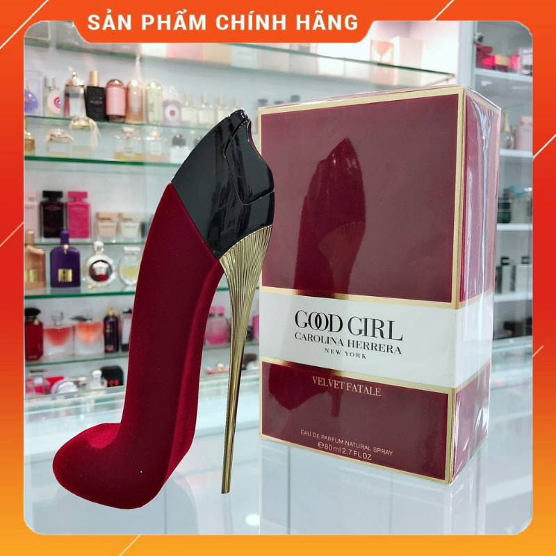 Nước Hoa Nữ Thơm Lâu Good Girl 80ml Mùi Hương Nhẹ Nhàng Quyến Rũ Nước Hoa Good Girl Mùi Ngọt Lưu hương 8h - Xịt là Mê