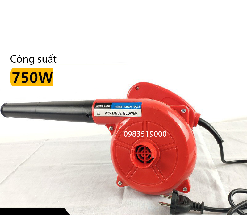 Máy Thổi Bụi , Hút bụi Cầm Tay PORTABLE BLOWER Công Suất 750W - máy thổi bụi lõi đồng