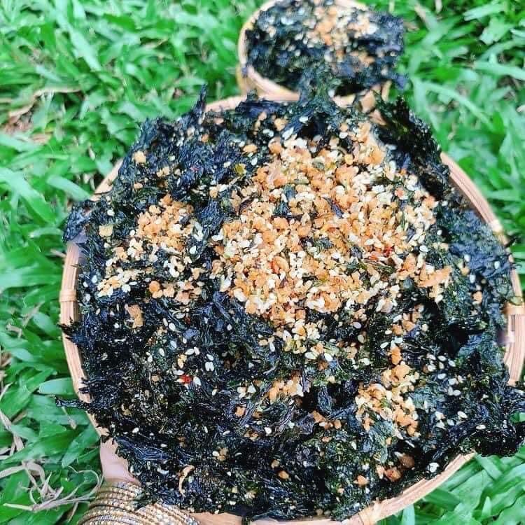 RONG BIỂN CHÁY TỎI MÈ 500gr
