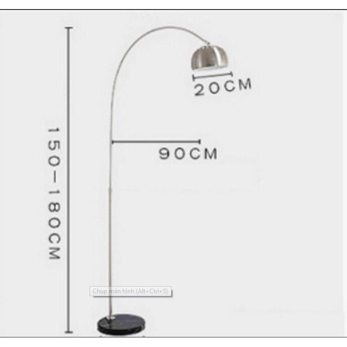 Hot-selling household goods ĐÈN ĐỨNG BOW SIZE S - HÀNG LOẠI 1( CÓ TĂNG GIẢM CHIỀU CAO) - ĐÃ KÈM BÓNG LED