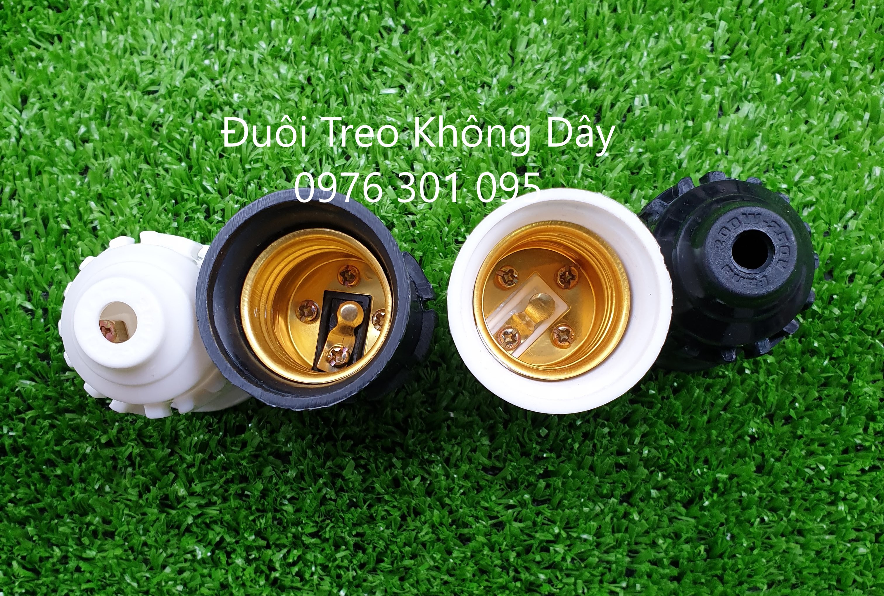Đuôi đèn xoáy e27 không dây