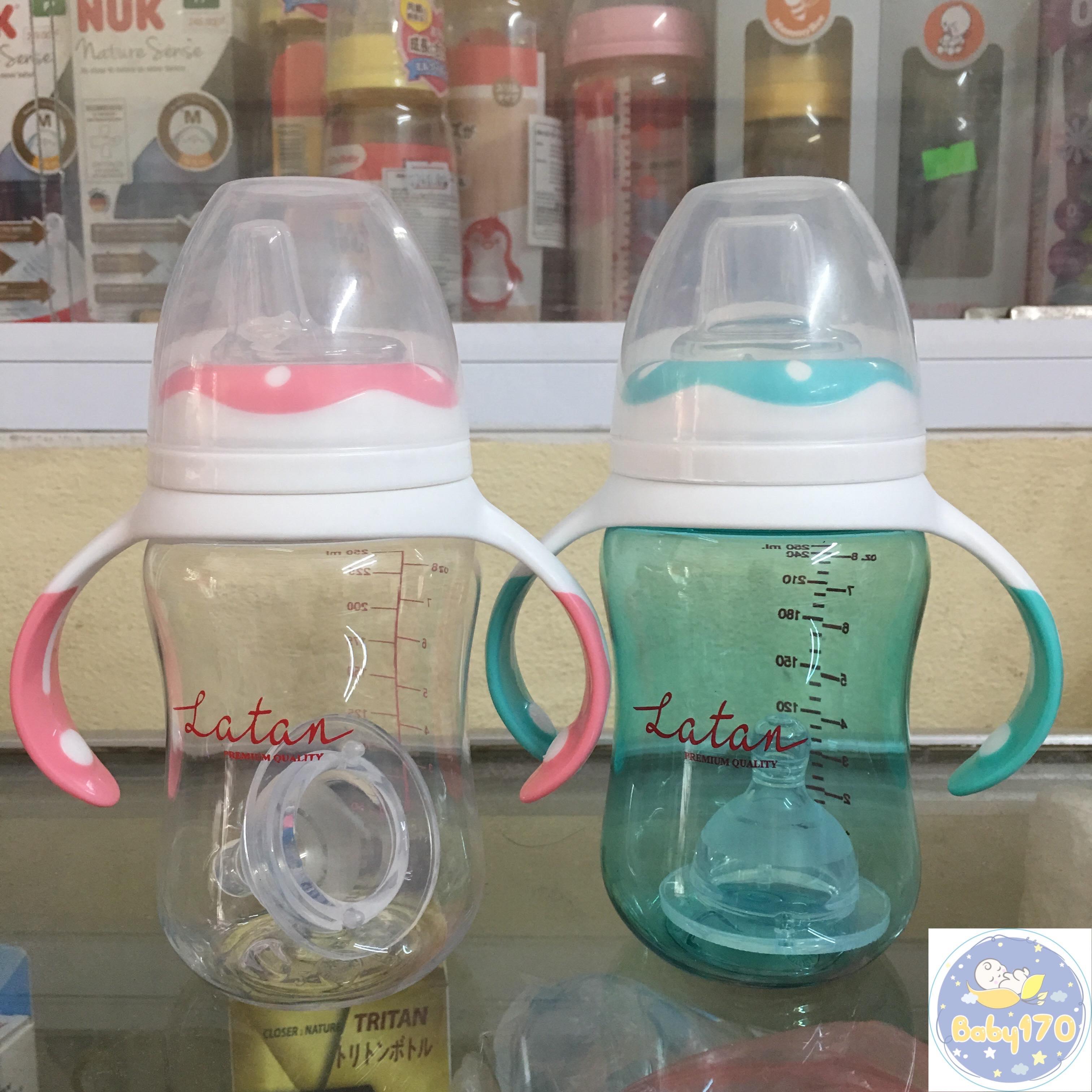 Bình uống nước LATAN 250ml cho bé
