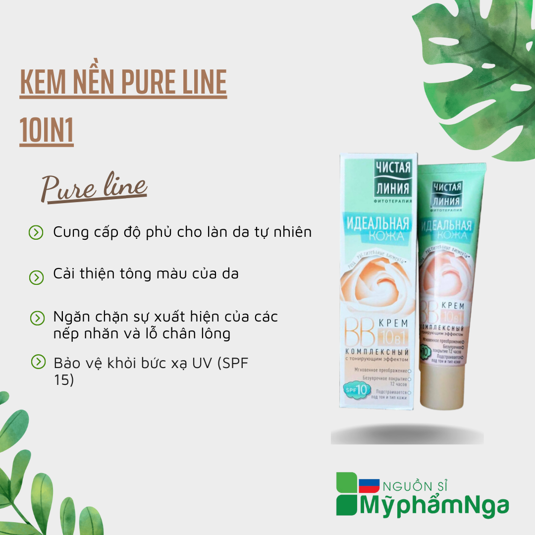 Kem nền Pure line 10in1
