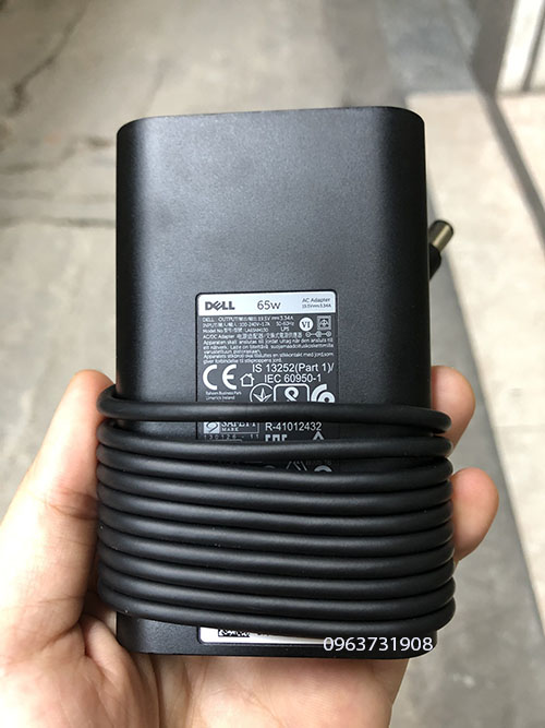 Sạc Dell 65W 19.5V 3.34A dùng cho Dell Latitude E5440 E5470 7480 E6540 E7440 E7450 hàng chuẩn Dell cung cấp