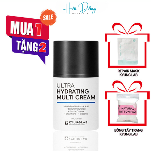 Kem dưỡng ẩm, kem dưỡng ẩm KyungLab Ultra 50ml cấp ẩm phục hồi da
