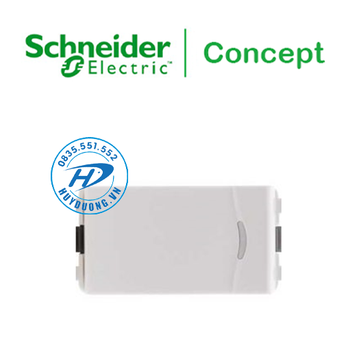 Công tắc 16AX có dạ quang size S, Concept - Schneider