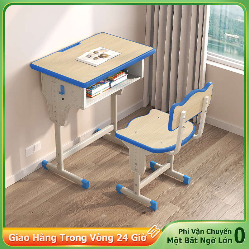 NES bàn học cho bé - bàn học chống cận thị, chống gù lưng cho trẻ em có thể điều chỉnh độ cao giảm giá 50%