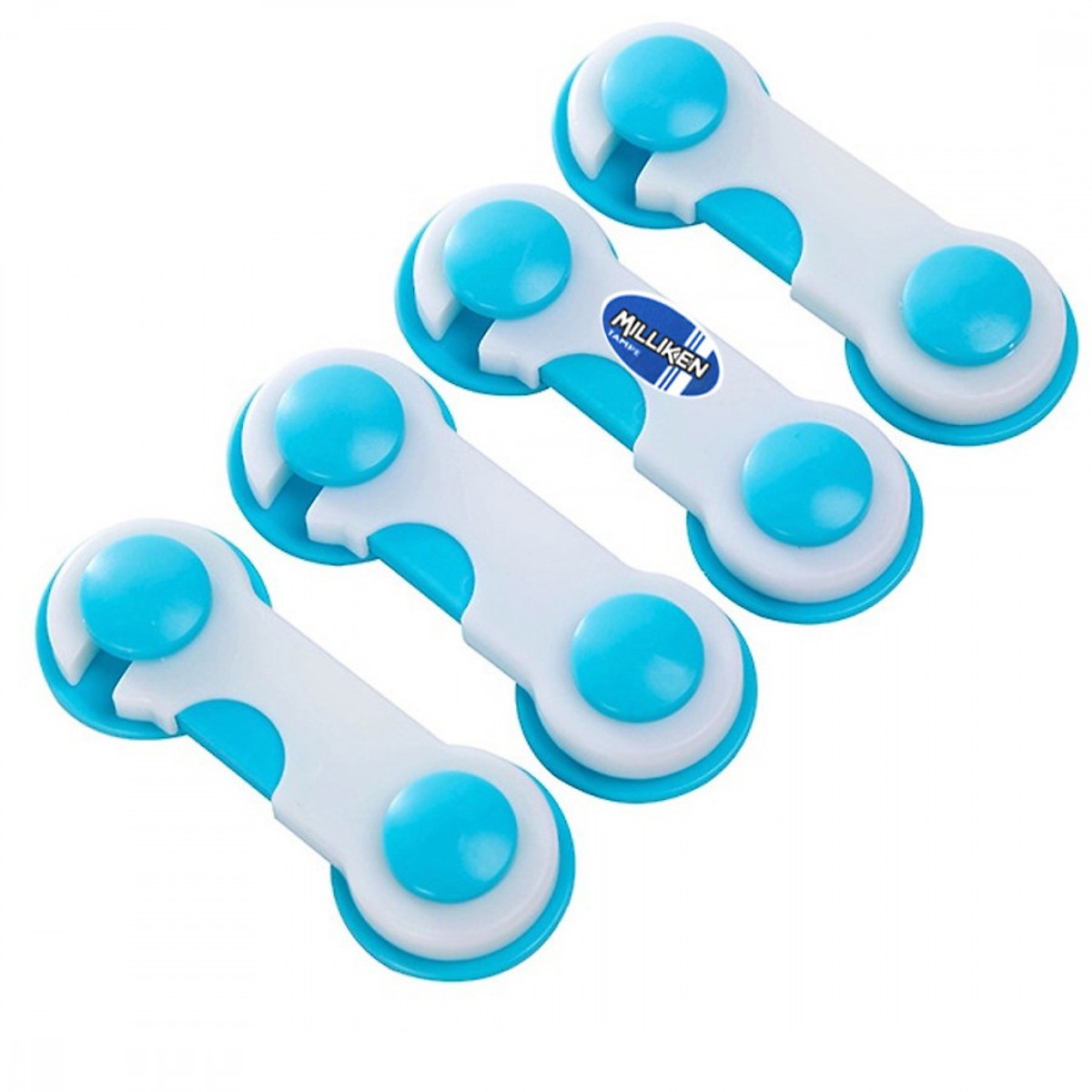 Set 2 Khóa gài tủ lạnh, tủ đồ đa năng an toàn cho bé yêu