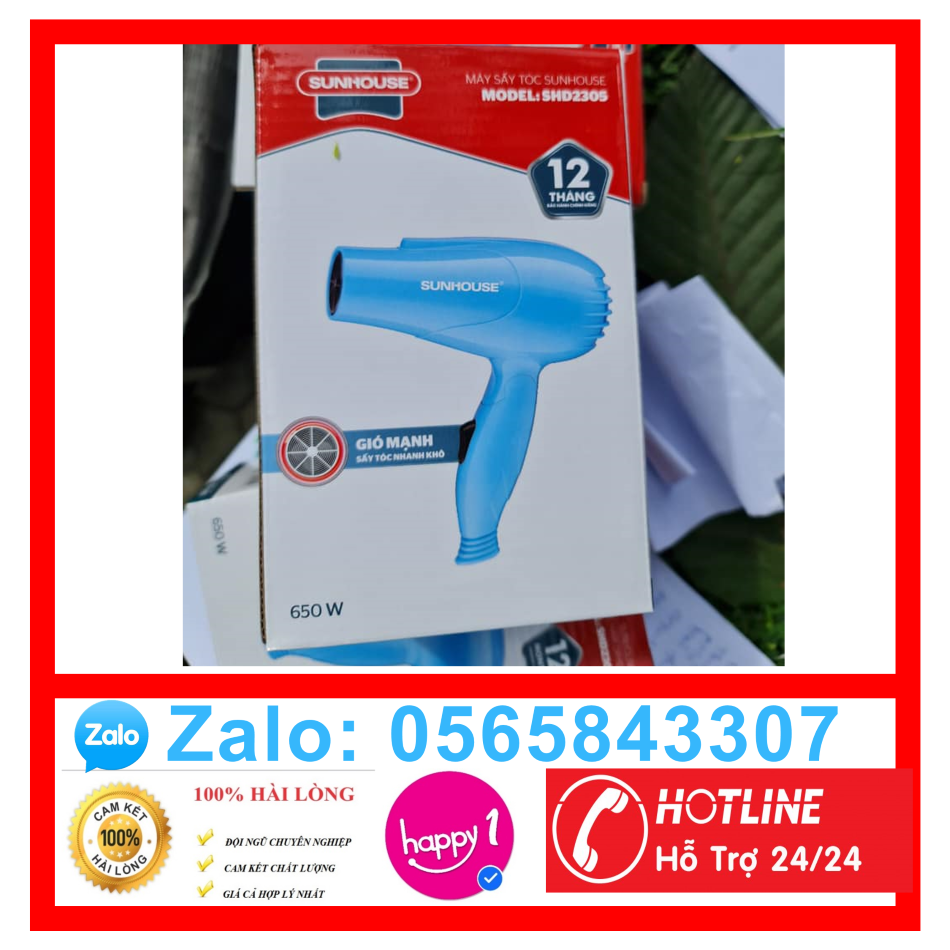 Máy Sấy Tóc SUNHOUSE du lịch - Máy Sấy Tóc SUNHOUSE gấp gọn