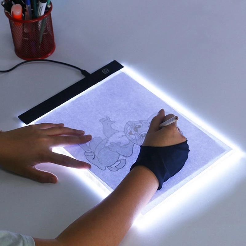 LED Photocopying Table Drawing Board Children Light Transmitting Copying