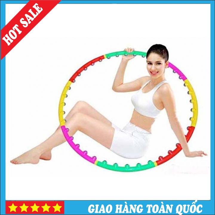 💕SIÊU SALE💕 Vòng Lắc Bụng Lắc Eo Massage - Vòng Lắc Eo Giảm Mỡ Bụng, Vòng Lắc Eo Thon Massage Giảm Mỡ Bụng