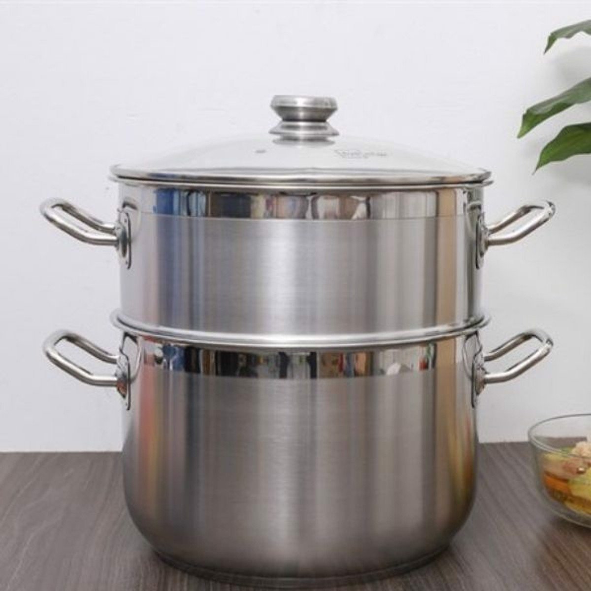 Bộ nồi xửng hấp inox 3 đáy fivestar 24cm