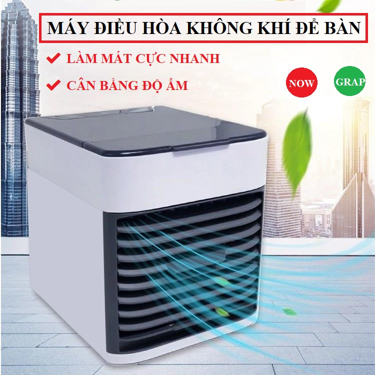 Quạt đá điều hòa hơi nước mini để bàn - máy điều hòa mini