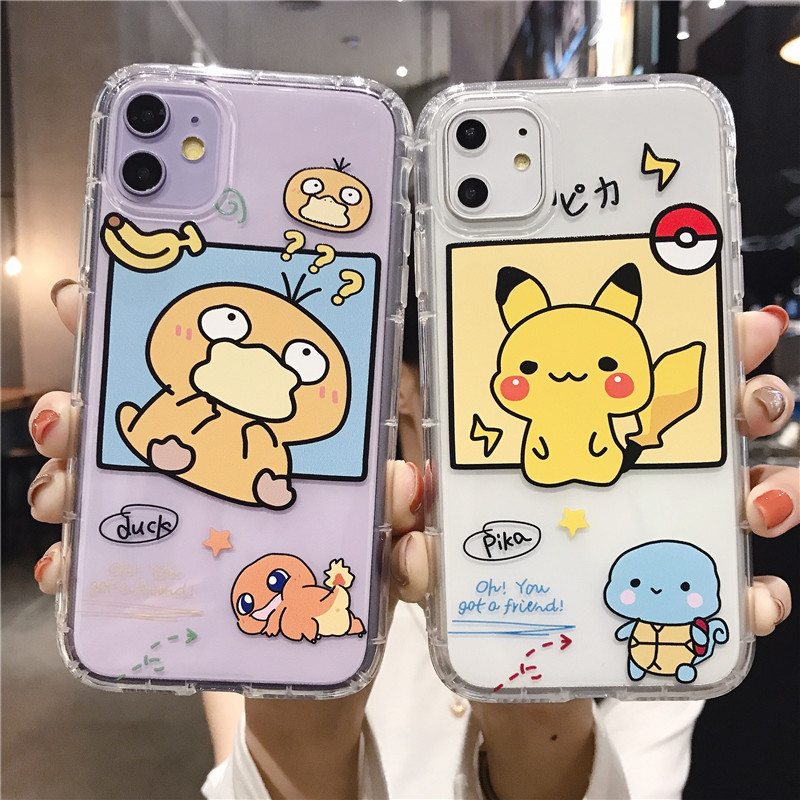 Ốp Lưng Silicon Chống Sốc Pokemon