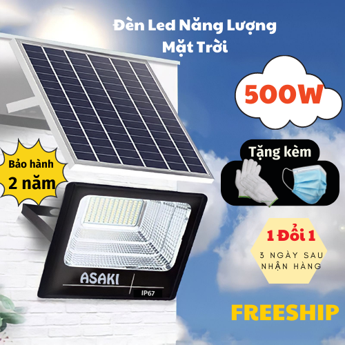 Đèn năng lượng mặt trời siêu sáng chống nước leon store