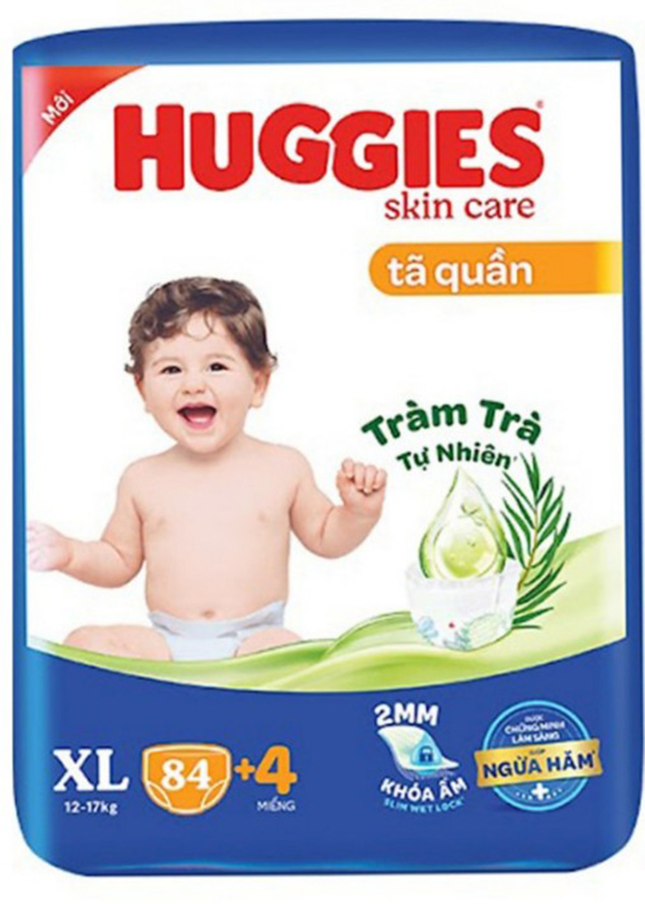 Tã bỉm quần huggies xxl54+8/xl84