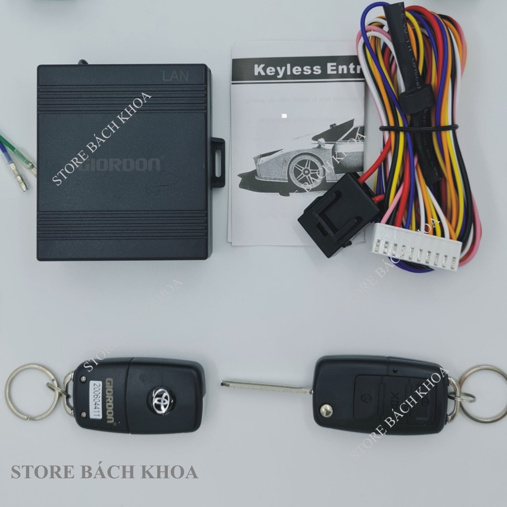 BỘ ĐIỀU KHIỂN KHÓA CỬA Ô TÔ K12 12V 10 dây