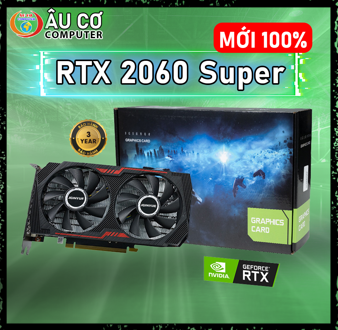 [New] Vga Rtx 2060 Super 8Gb Gddr6 Jginyue Video Card Rtx 2060S - 8Gd6 8g Full Box New Genuine Giá 7,369,000 Đồng*Miễn phí vận chuyển