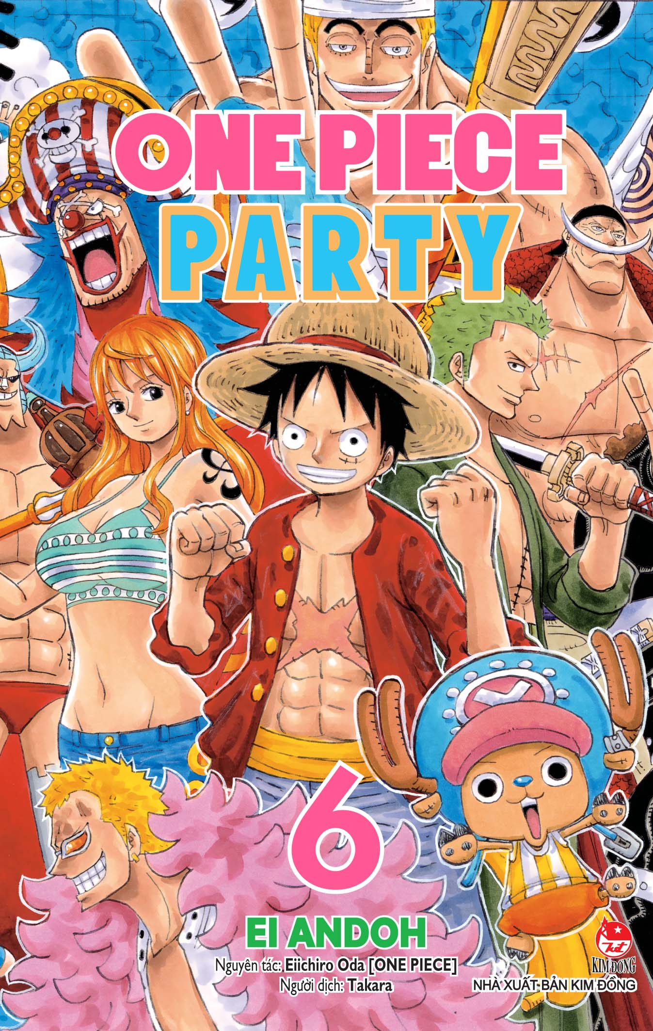 Fahasa - one piece party - tập 6
