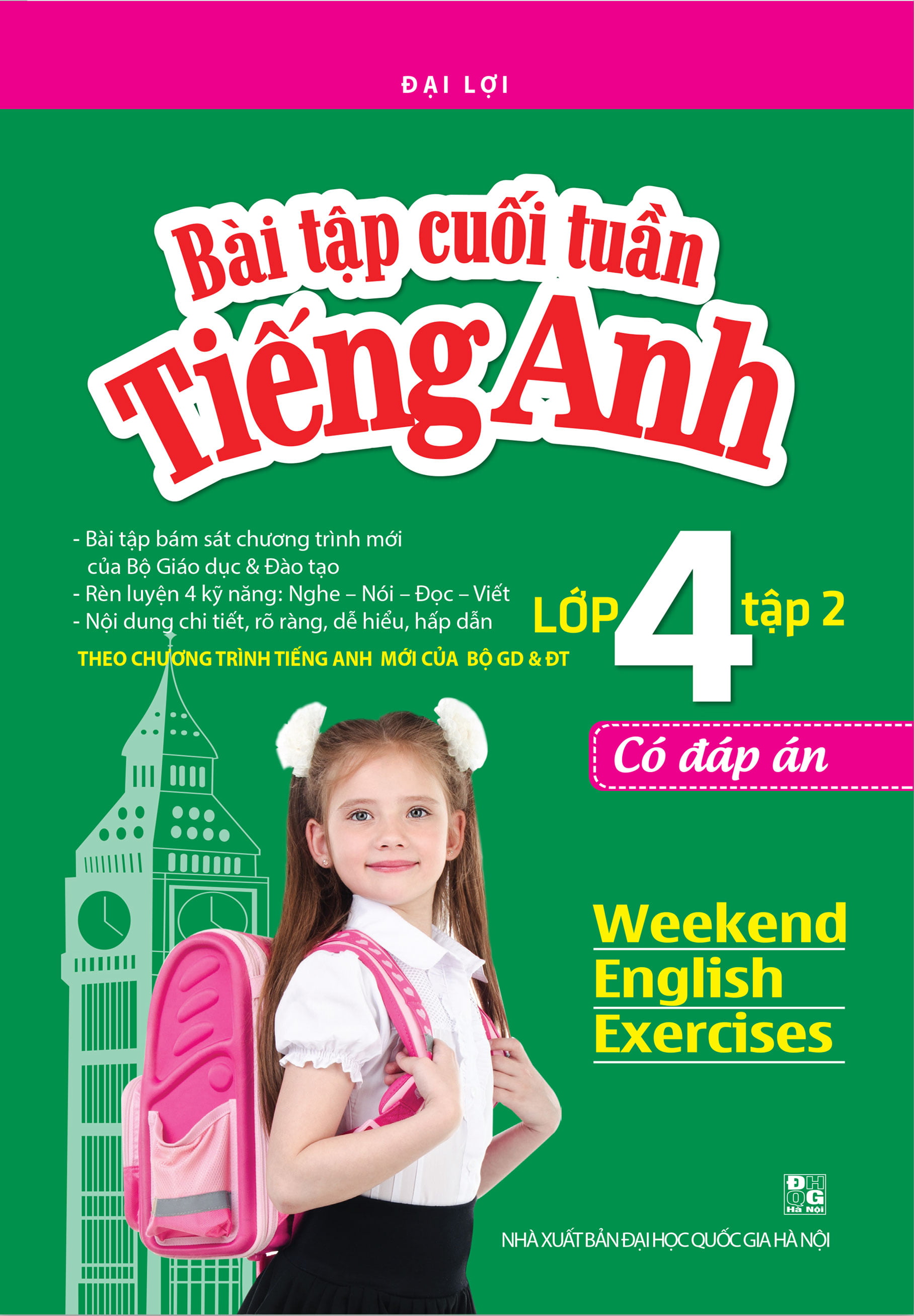 Fahasa - Bài Tập Cuối Tuần Tiếng Anh Lớp 4 - Tập 2 - Có Đáp Án