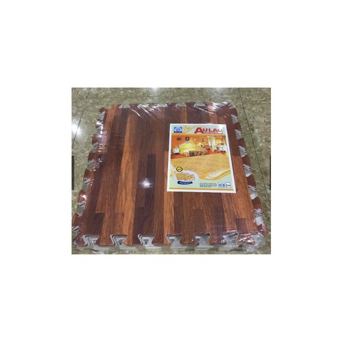 Bộ 9 miếng thảm xốp lót sàn vân gỗ Âu Lac ( 40x40x9 miếng )
