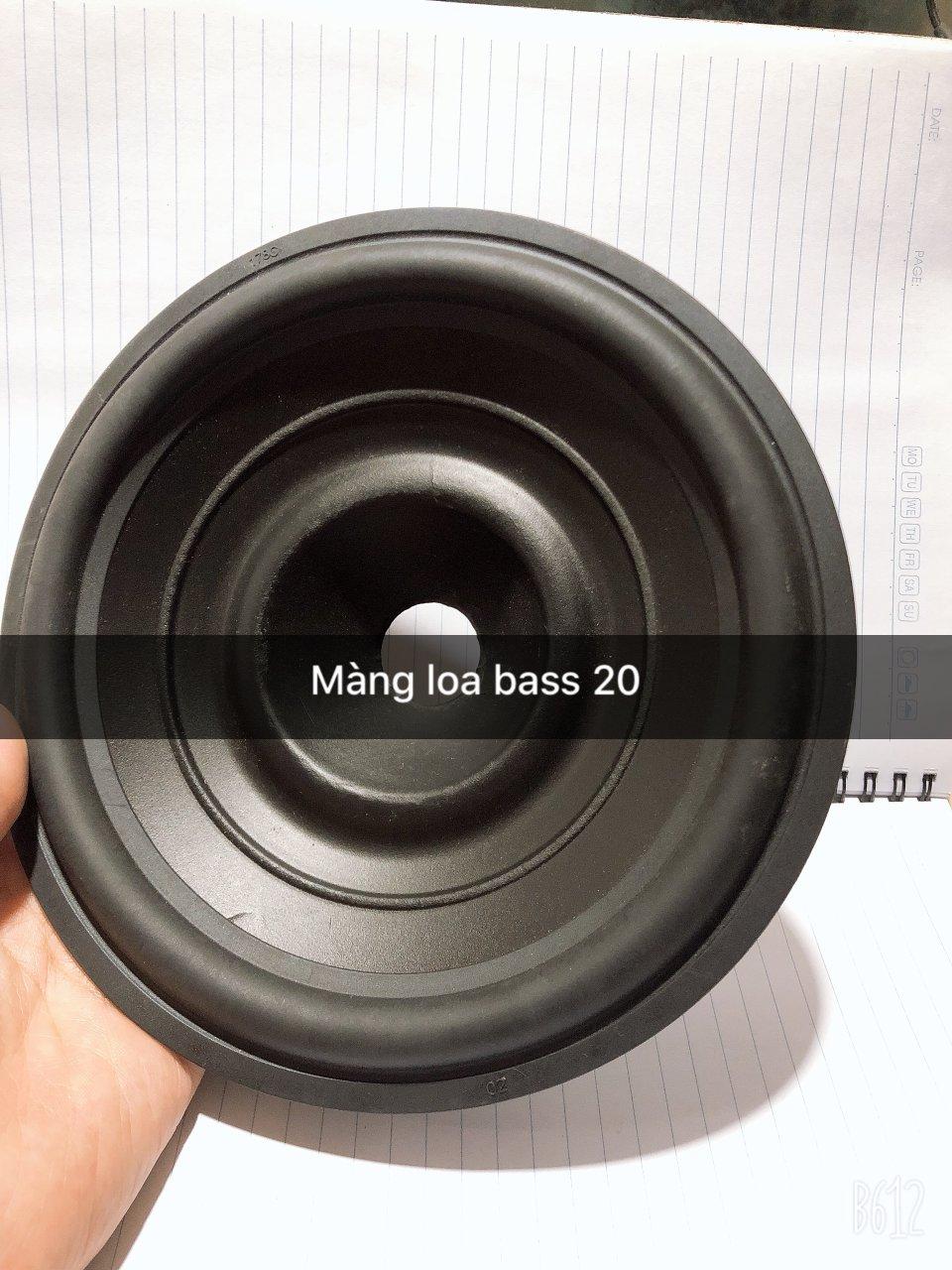 màng loa bass 20