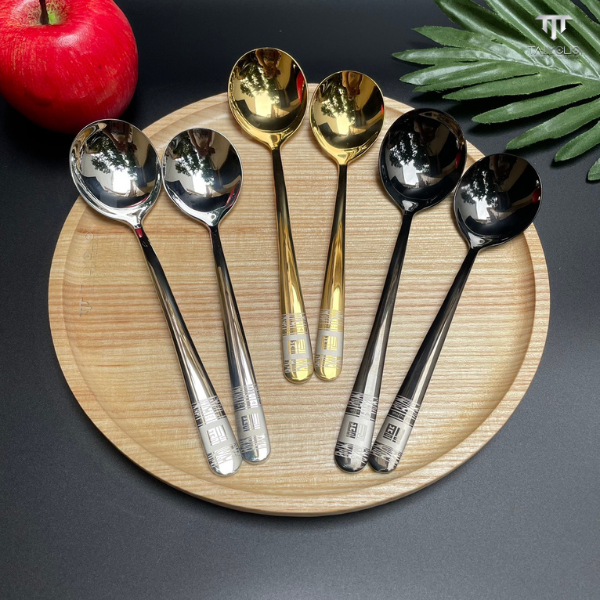 Muỗng ăn chính số 2 muỗng inox 304
