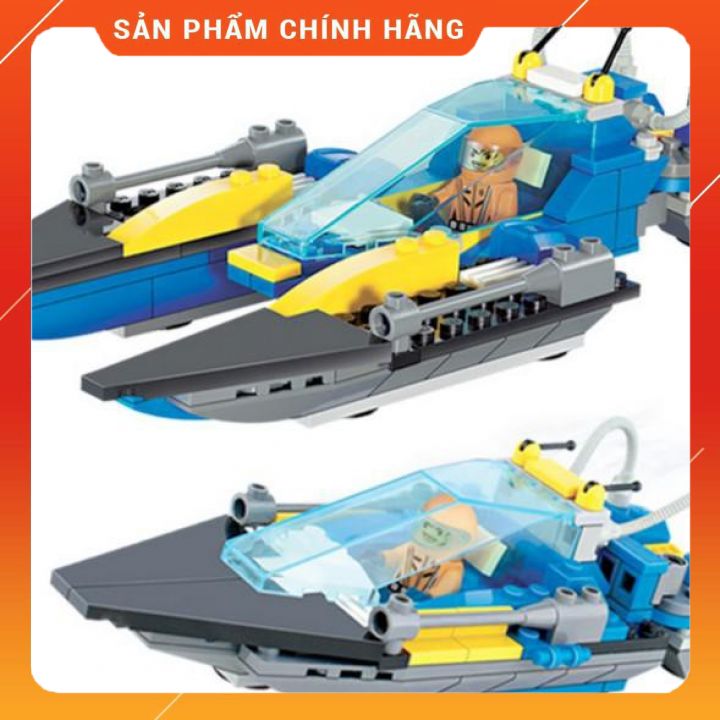 LEGO Xếp hình mô hình tàu chiến kazi các loại mô hình nhỏ sáng tạo 139 PCS đồ chơi cho bé